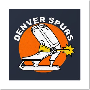 DEFUNCT - Denver Spurs Hockey Posters and Art